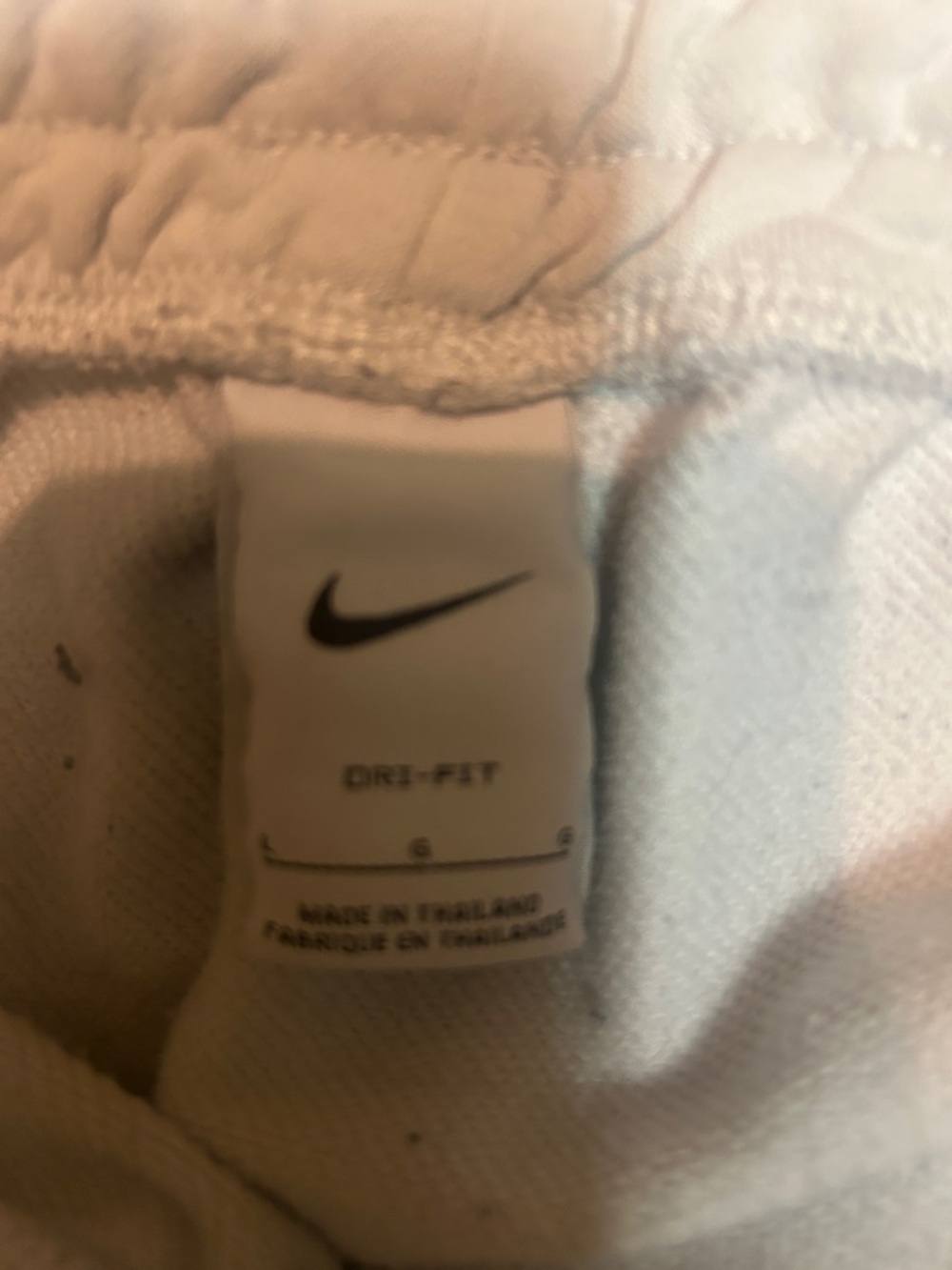 Vintage Light blue Women’s Nike  Sweatpants with Multicolor Logo Accent - Picture 5 of 5